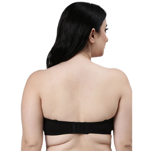 Enamor Women's Nylon Padded Wired Medium Coverage Full Figure Strapless Bra  – Online Shopping site in India