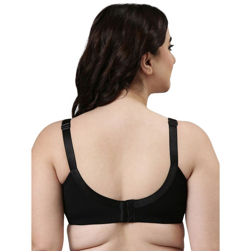 Buy Enamor Women Non Padded Wirefree Full Coverage Ultimate Curve Support  T-Shirt Bra Online