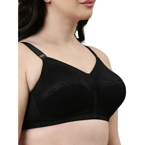 Buy Enamor Women Non Padded Wirefree Full Coverage Ultimate Curve Support  T-Shirt Bra Online
