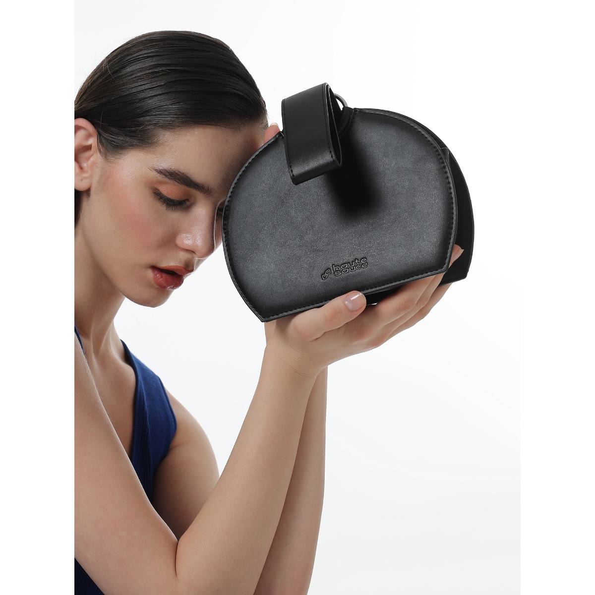 Haute Sauce Black The Soiree Hand Bag