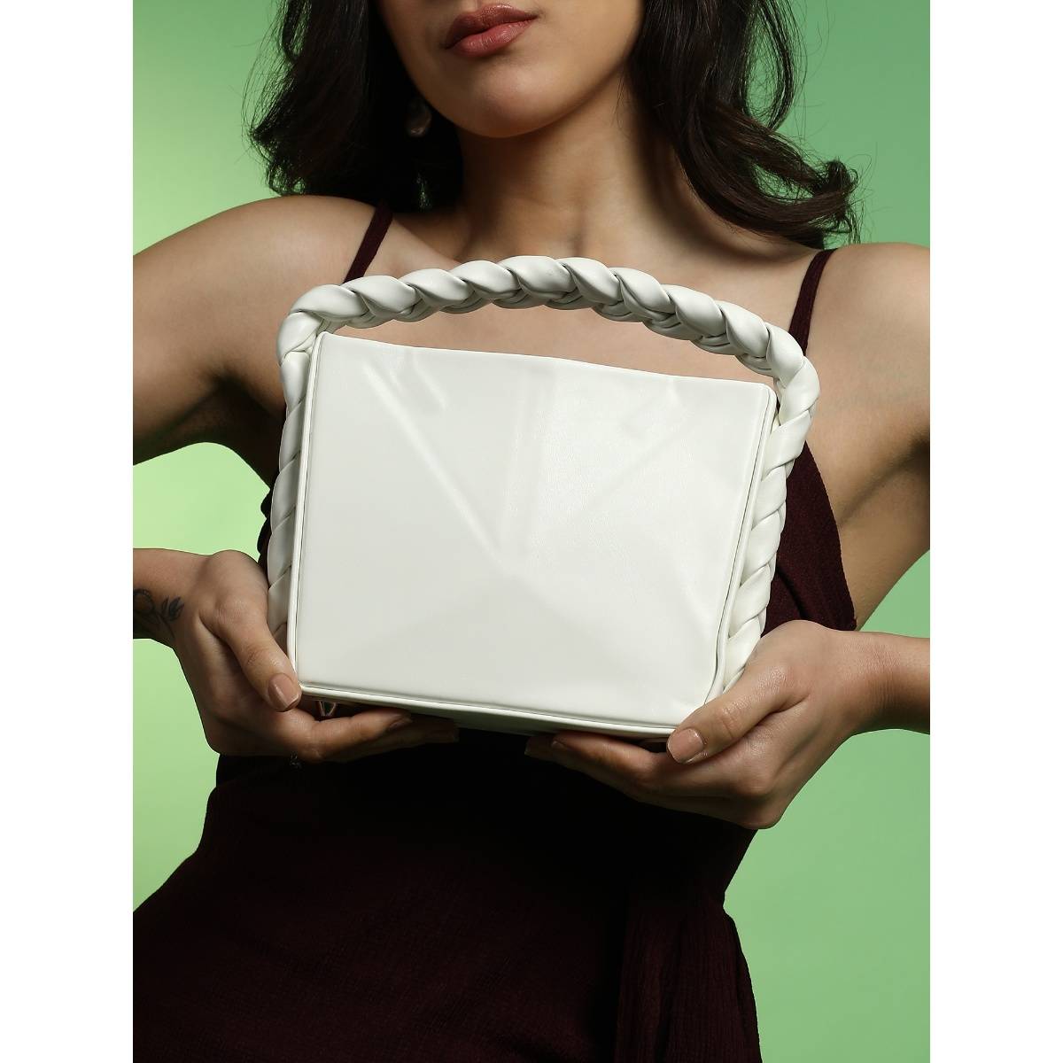 Haute Sauce White The Kaleidoscope Sling Bag with Detachable Strap