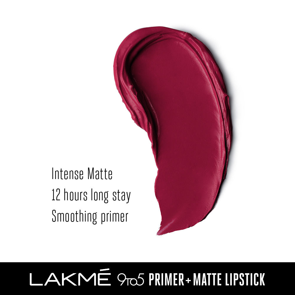 lakme 9 to 5 red velvet