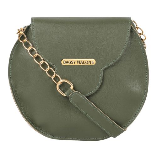 Bagsy Malone Sassy Round Sling Bag With Flap
