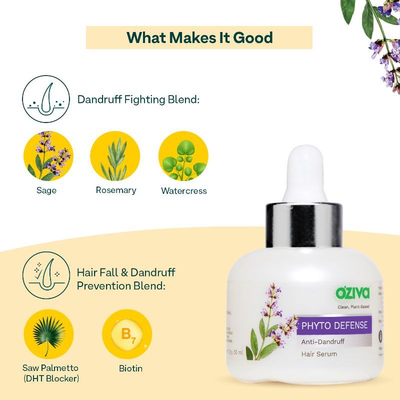 Oziva Glossier Hair Routine (Hair Vitamins + Phyto Defense Anti