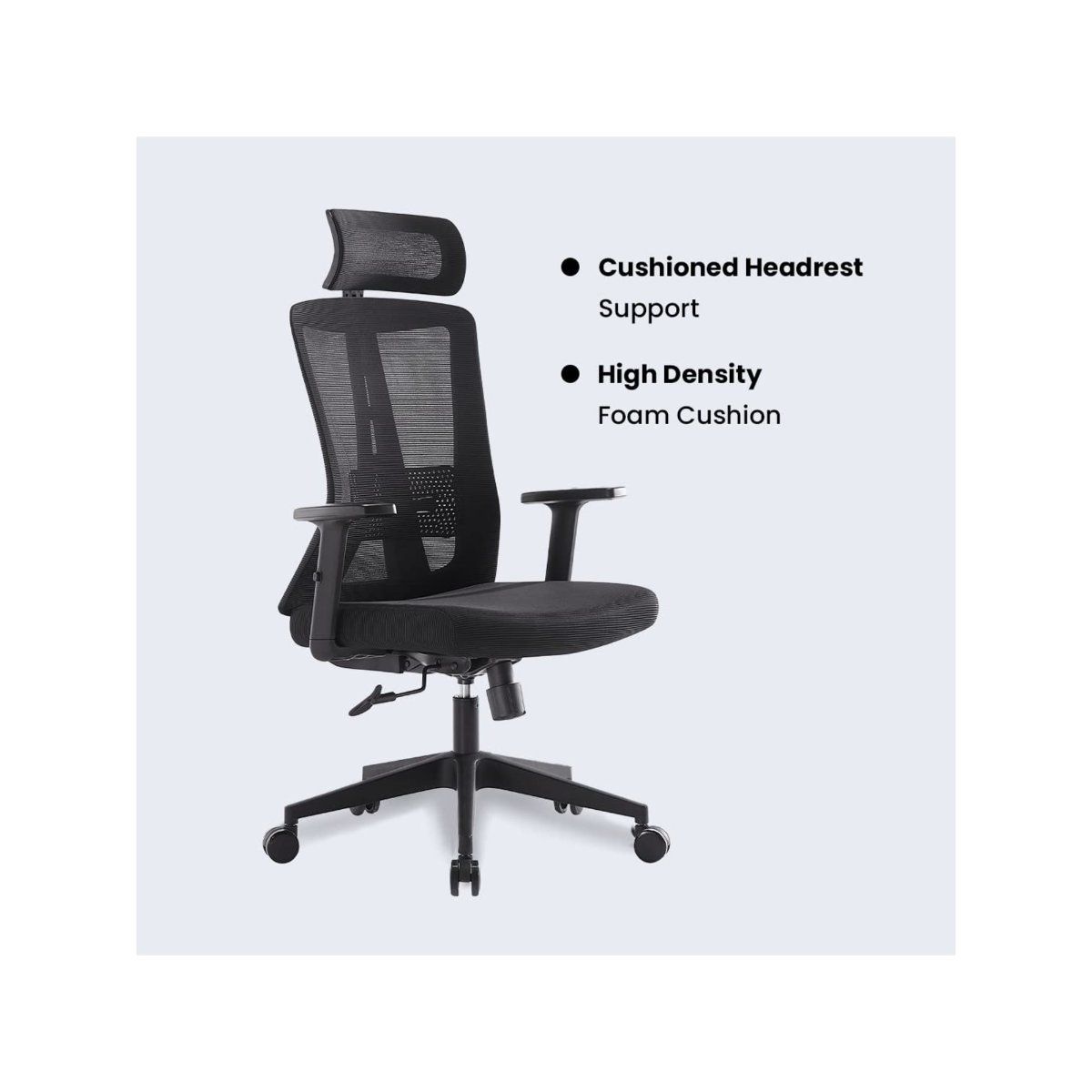 Buy Savya Home Office Chair 1528A-Black Online