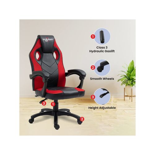 Buy Savya Home Gaming Chair VC8104P-RD Red Online