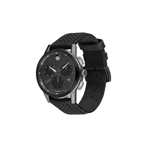 Movado Museum Sport Date Analog Dial Color Black Men Watch-607476