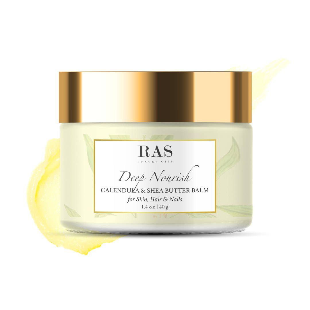 RAS Luxury Oils Deep Nourish Moisturizer for Skin Hair, Nails with Almond Oil, Shea Butter