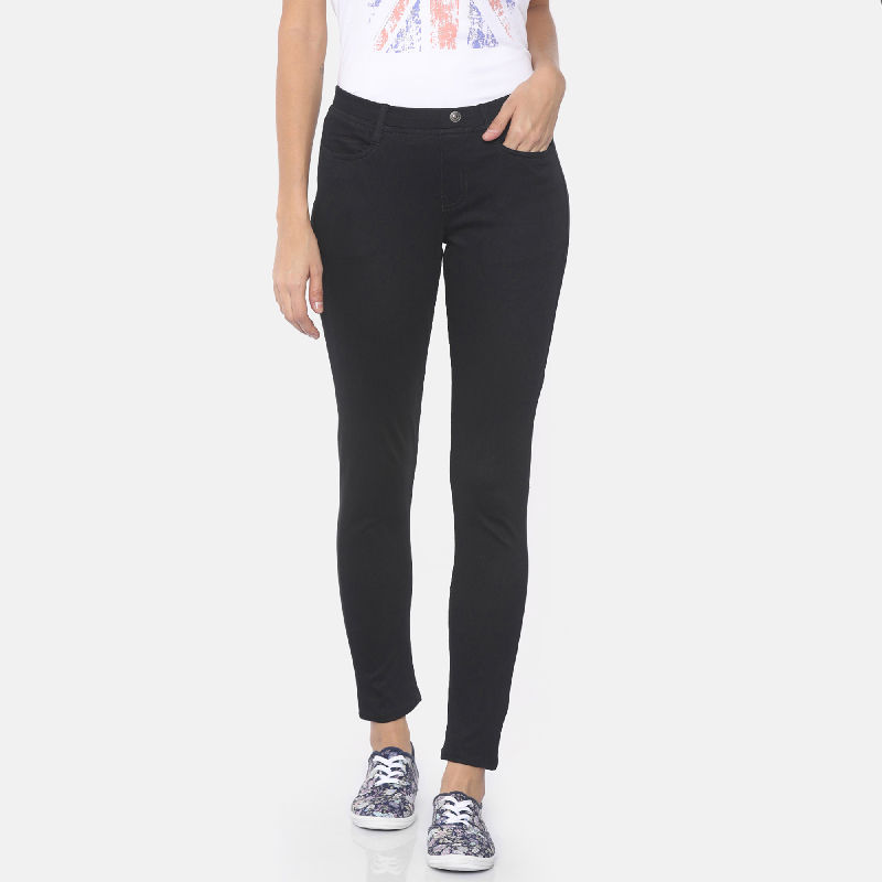 Go colors outlet black jeggings