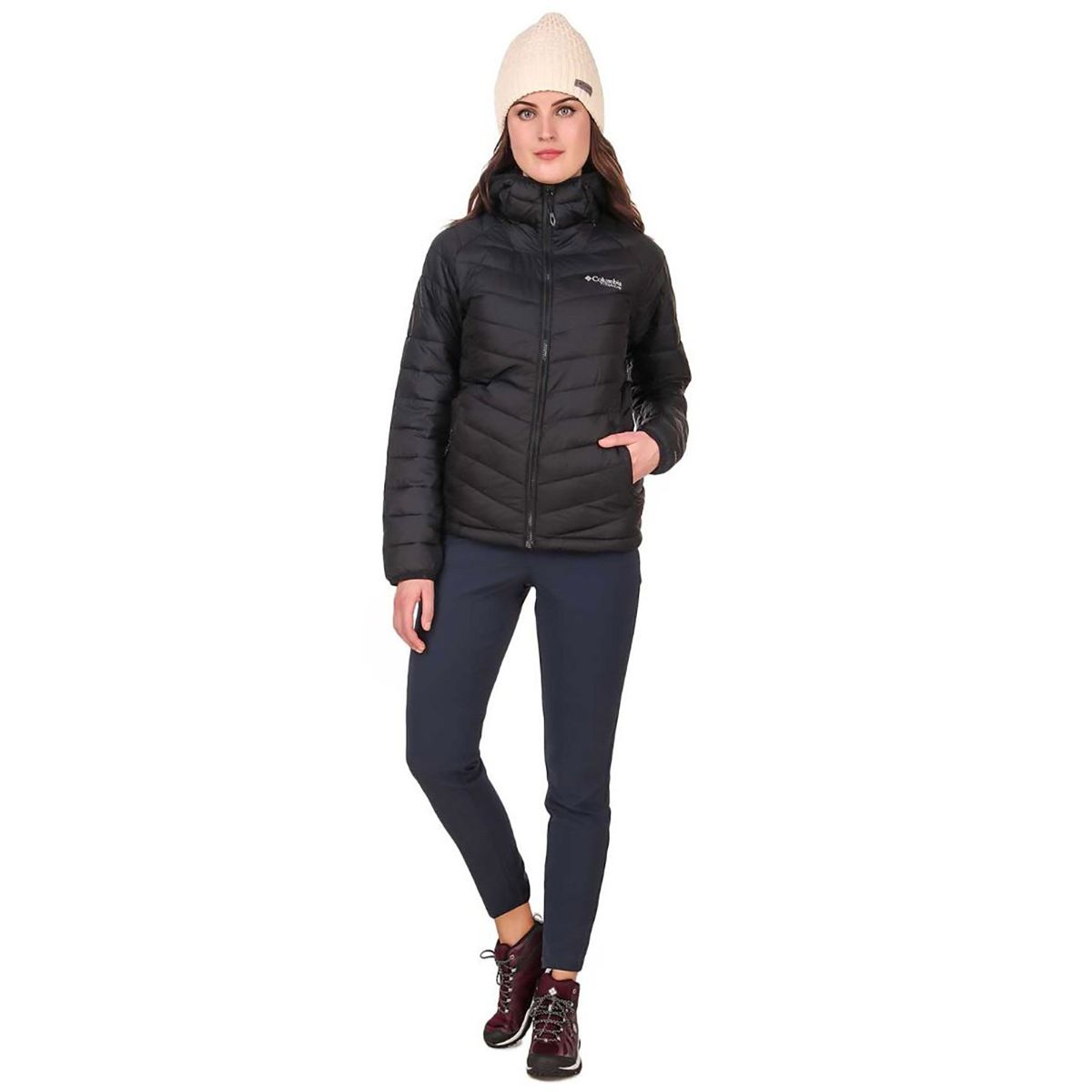 Columbia women's snow country hotsell hooded jacket