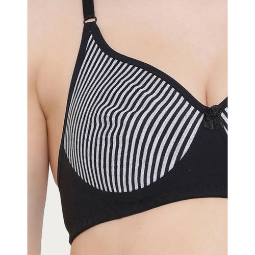 Clovia Cotton Rich Non-Wired Spacer Cup T-Shirt Bra Women T-Shirt Lightly  Padded Bra - Buy Clovia Cotton Rich Non-Wired Spacer Cup T-Shirt Bra Women T -Shirt Lightly Padded Bra Online at Best Prices