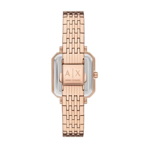 Buy ARMANI EXCHANGE Women Silver Rectangular Dial Analog Watch