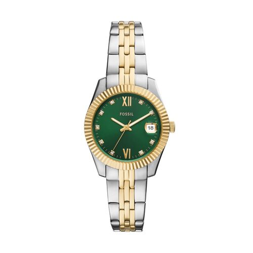 Fossil Women Green Round Dial Analog Watch ES5388 (S)