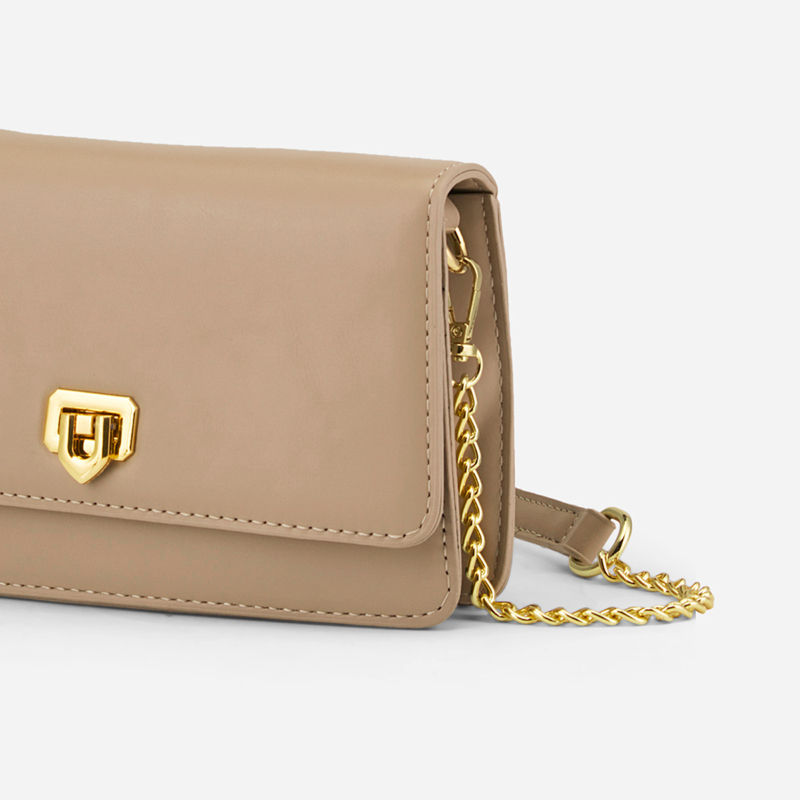 Buy RSVP By Nykaa Fashion Beige Carry Your Style Crossbody Bag Online