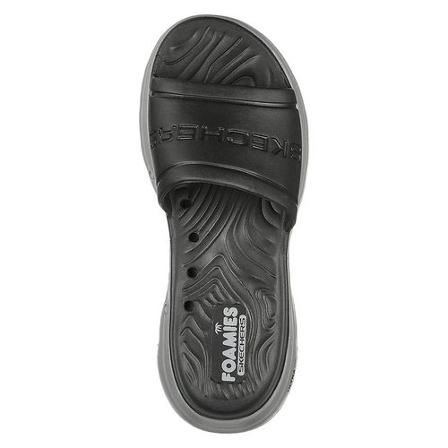 Buy SKECHERS GO WALK SURFS OUT Black Slipper Online