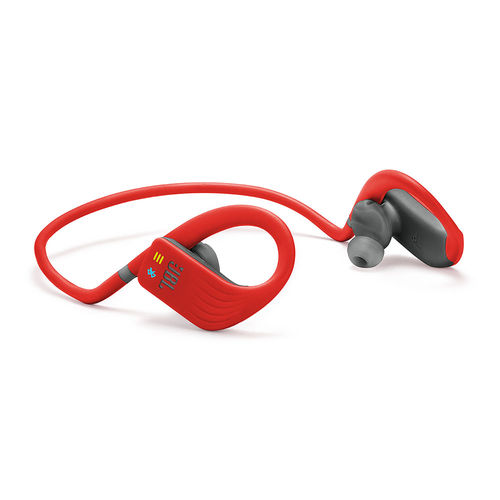 JBL Endurance Dive Waterproof In-Ear Sport Bluetooth Headphones with  Built-in Mp3 Player (Red)