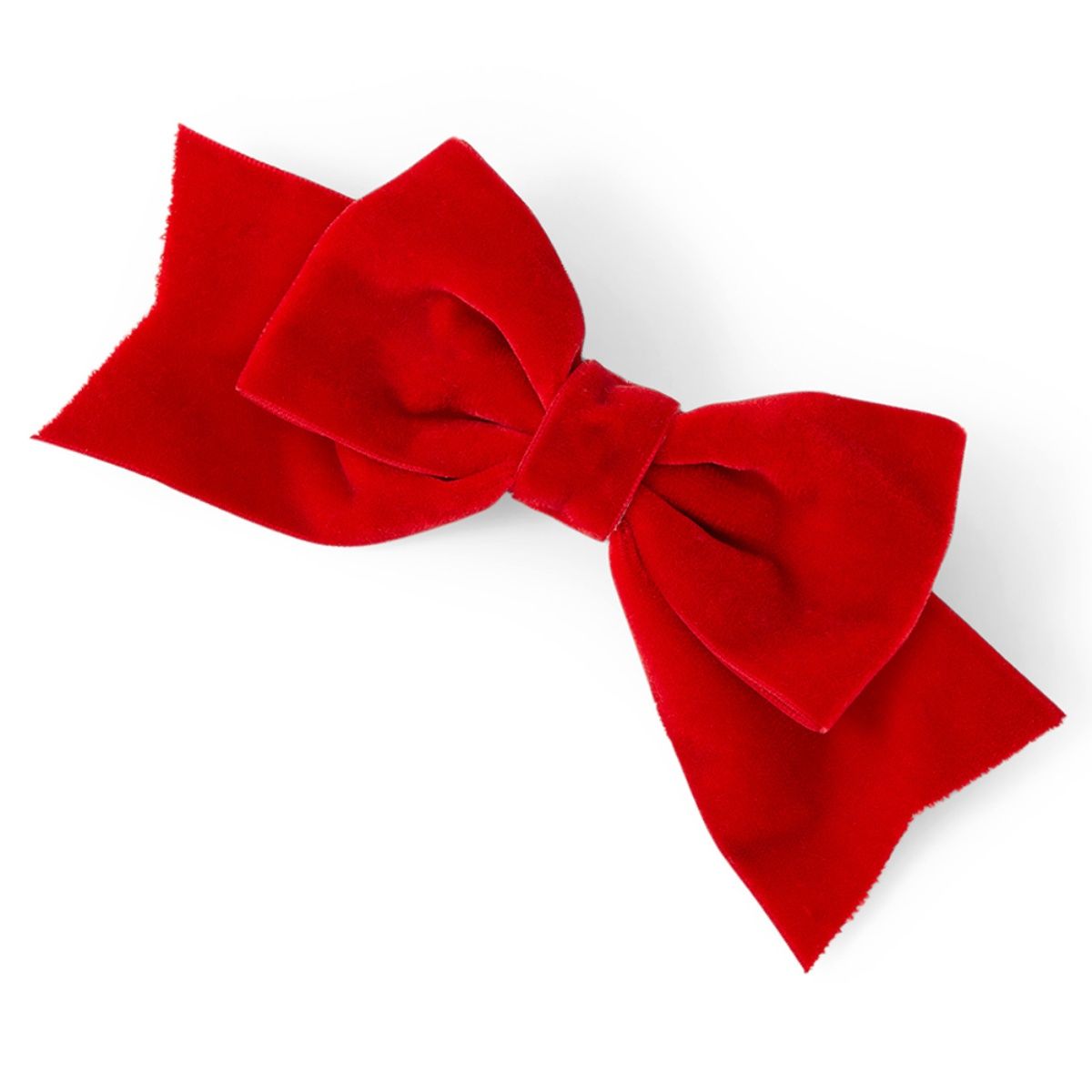Accessorize London Girls Red Velvet Hair Bow Barrette: Buy Accessorize ...