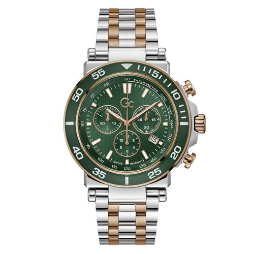 Buy GC Men Green Round Analog Chronograph Watch Z14009G9MF (M) Online