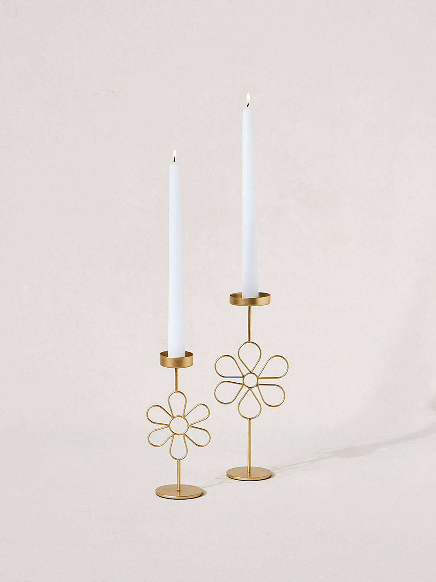 Chumbak Phool Diya Palace Memoirs T-Light Holders (Pack of 2)