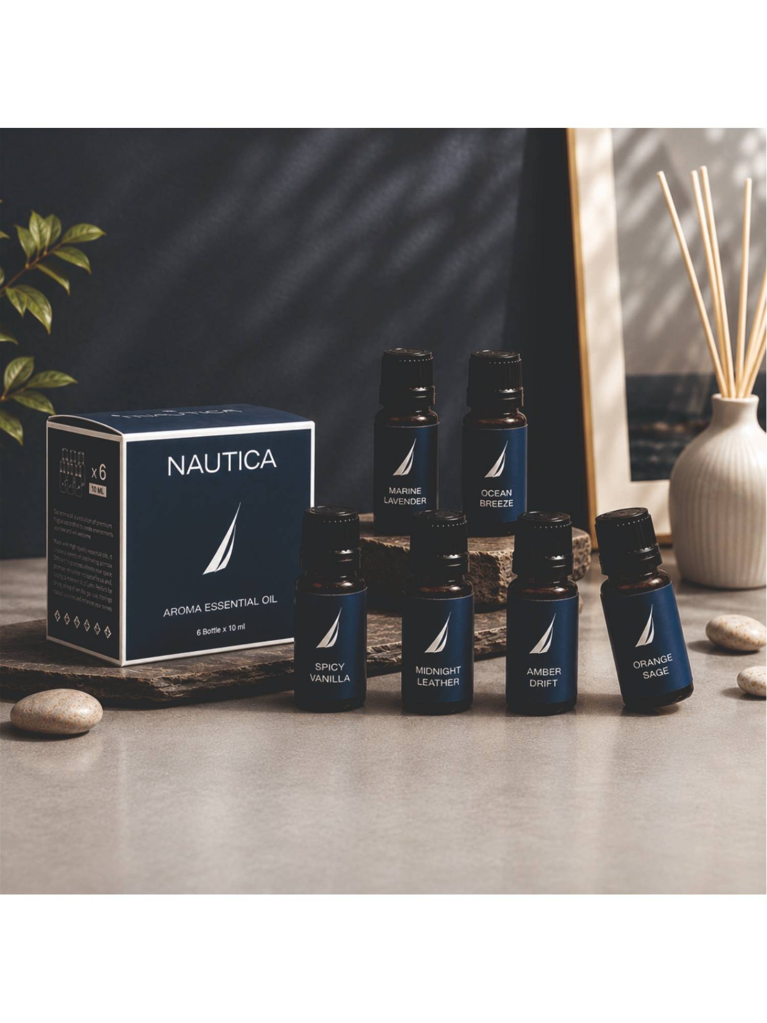 Nautica 100% Natural Aroma Scent -Essential Oil For Diffuser
