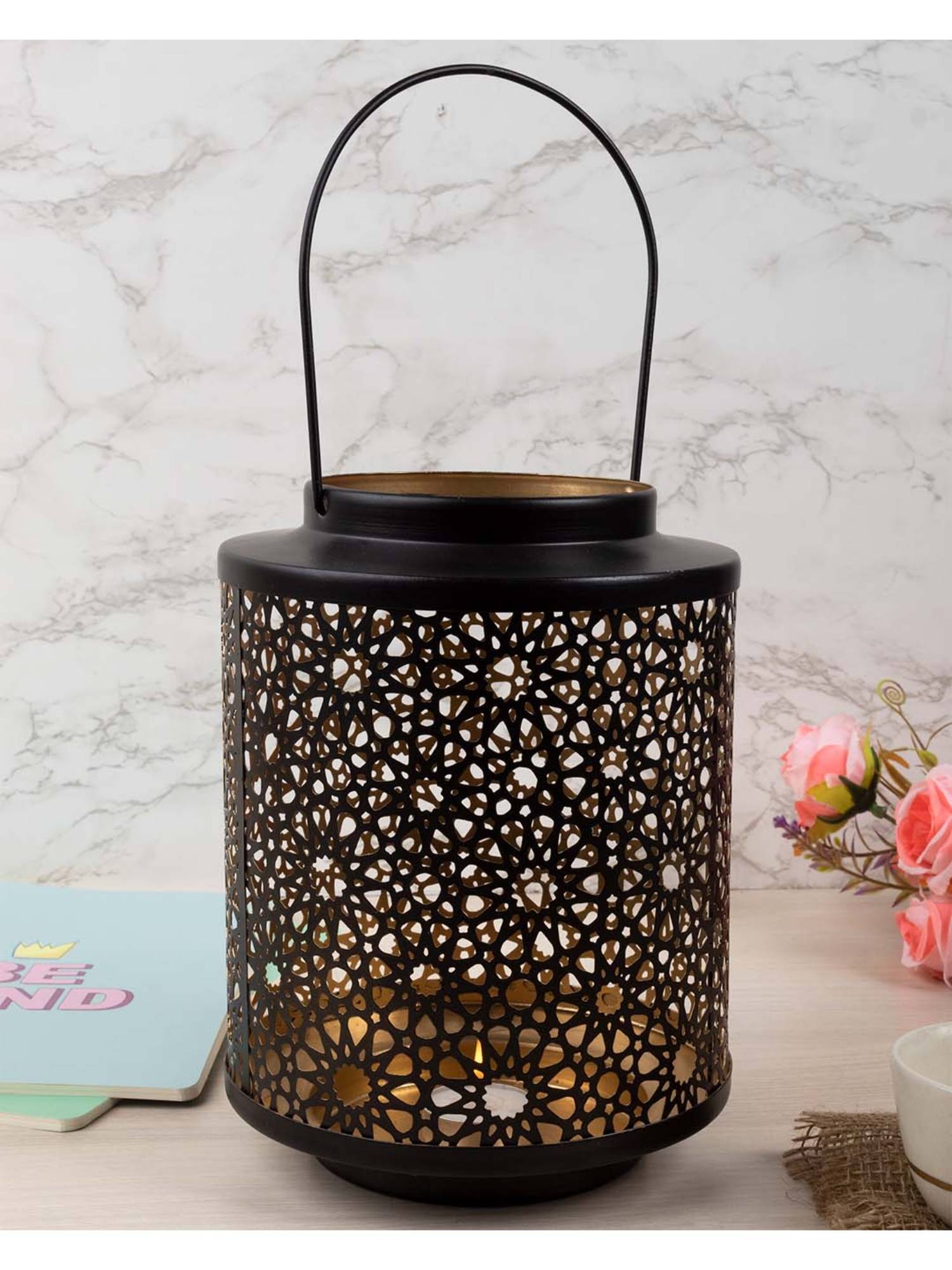 Voncasa Metal Black Lantern