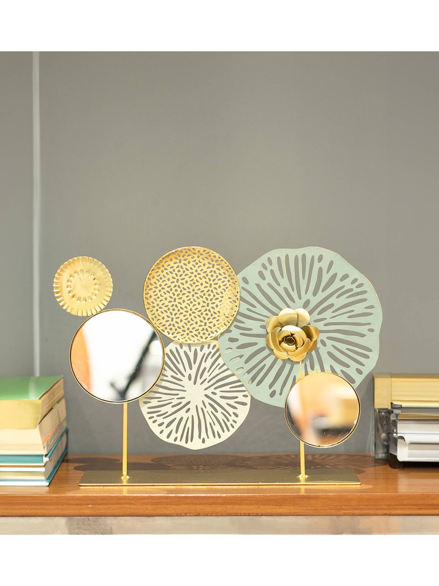 Voncasa Iron Grey Colour Decor Object
