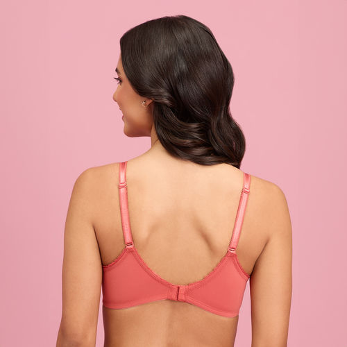 Buy Nykd by Nykaa The Sweetheart Neckline Wireless Bra - Carrot NYB290  Online