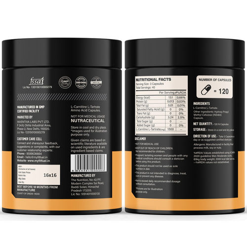 l-carnitine 500mg ml injectable Injectable L-Carnitine 500mg/ml (20ml) : Amazon.ca: Health & Personal Care