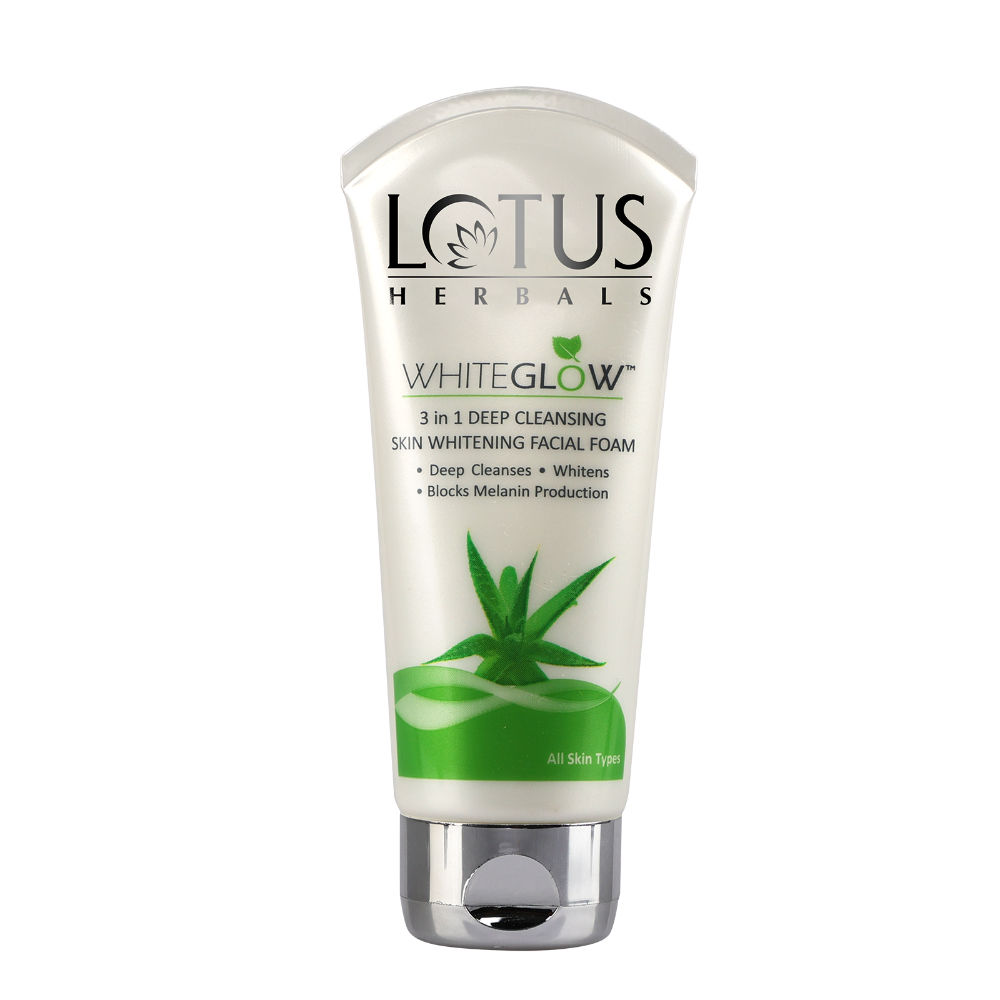 Lotus Herbals Whiteglow 3-in-1 Deep Cleansing Skin Whitening ...