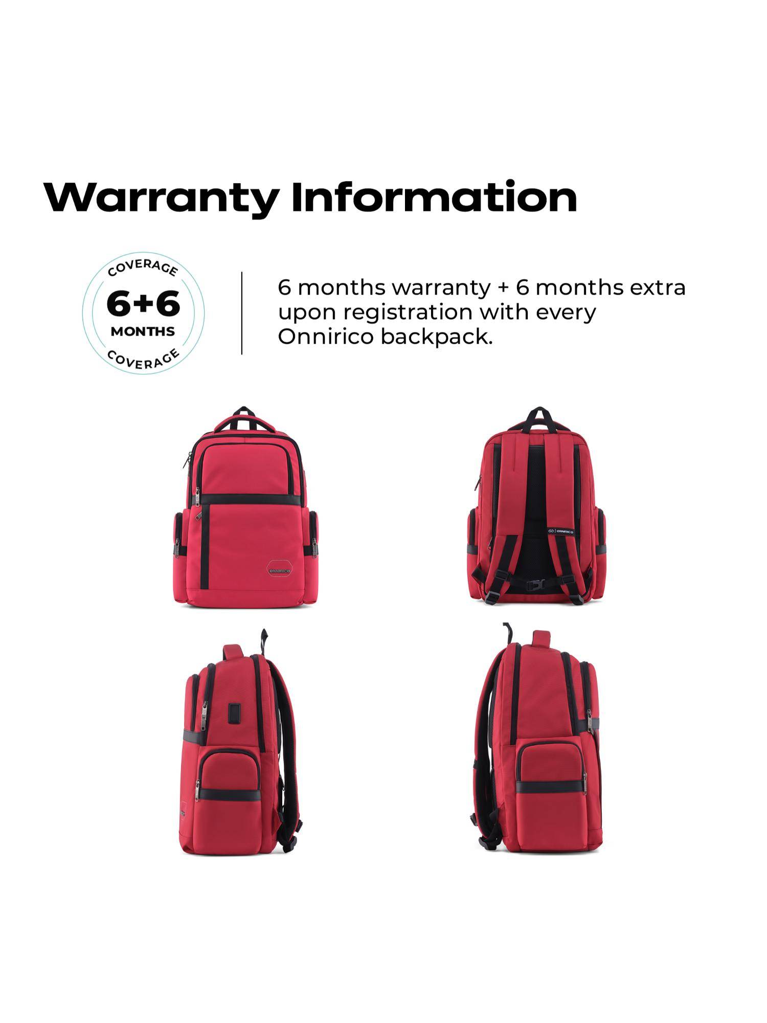 Sunset Ridge Backpack Buy ONNIRICO Red Sunset Ridge Laptop Travel Backpack Online