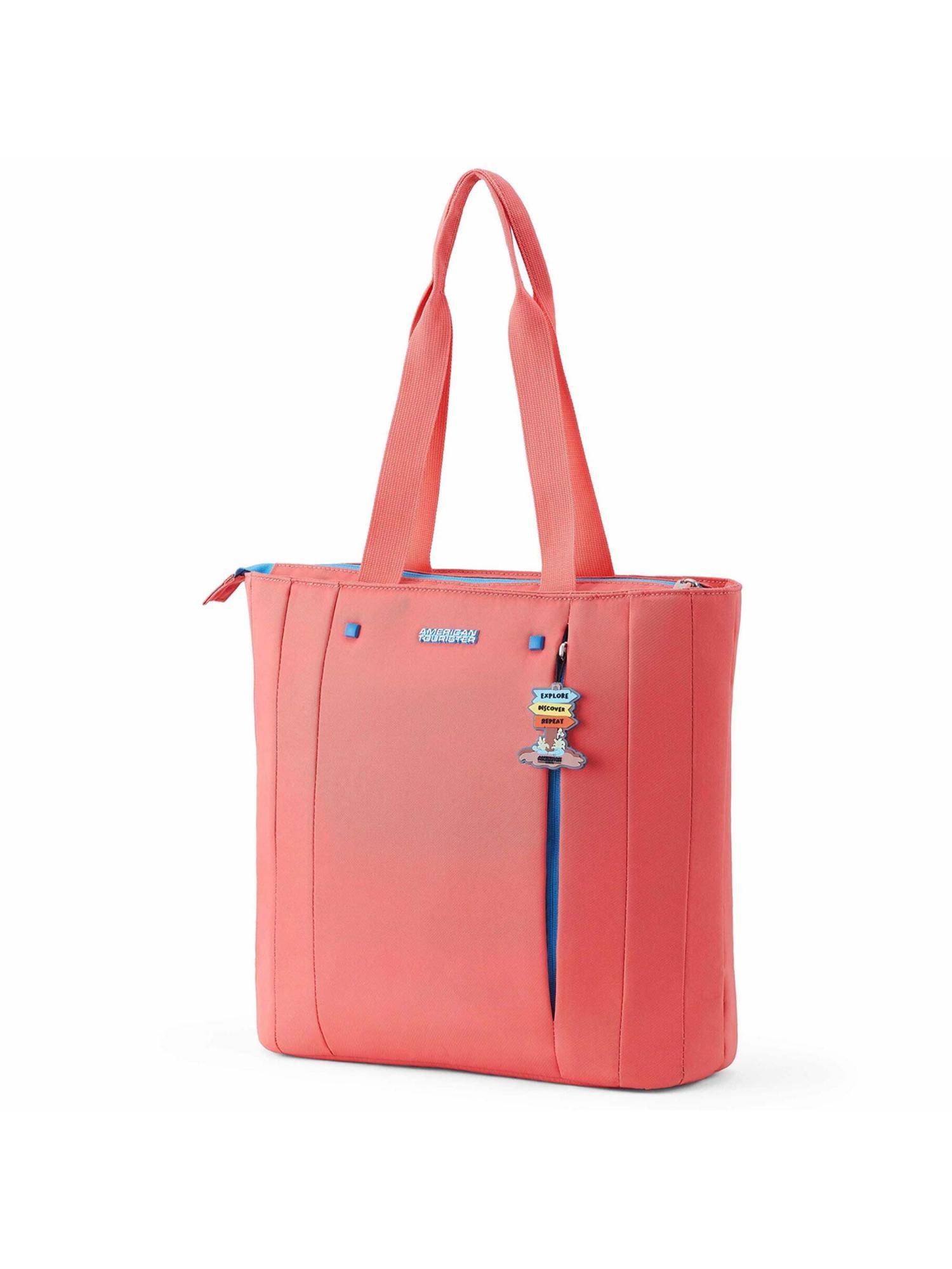 American Tourister Orange Trippin Polyester Soft Side Tote Bag (M)