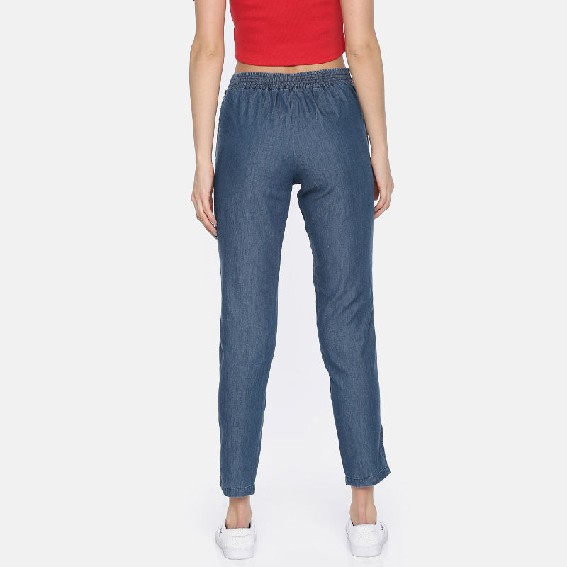 Buy GO COLORS Store Women Light Blue Jeans Online at Best Prices in India -  JioMart.