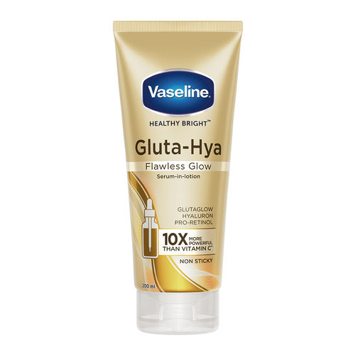 Buy Vaseline Gluta-Hya Flawless Glow Lotion Bright, Even Tone Skin  Glutathione Infused Moisturizer Online