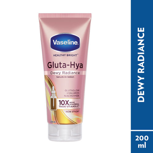 Vaseline Gluta-Hya Dewy Radiance Lotion Bright, Glowing Skin Glutathione Infused Moisturizer