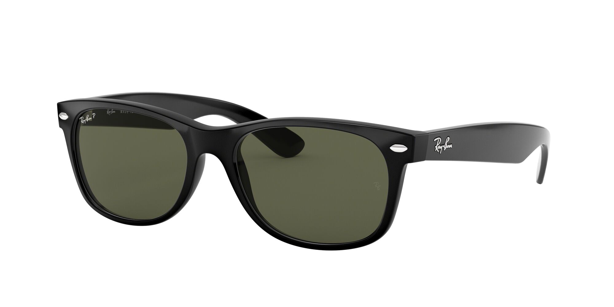 Q3819 RAYBAN サングラス　RB2132F POLAR GREEN Buy Ray-Ban 0RB2132 Forest Green Polarized Icons Square Sunglasses