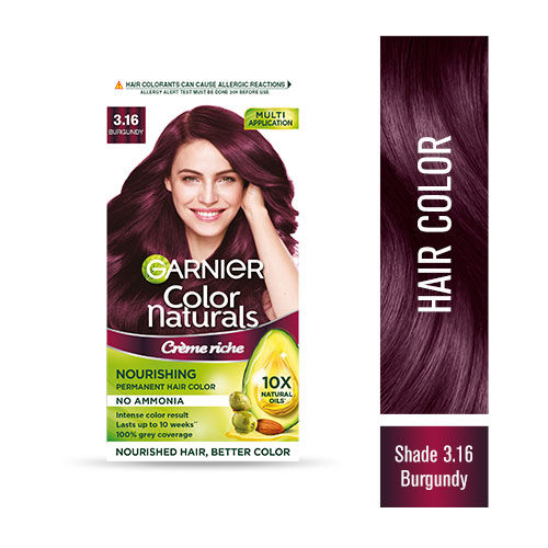 Garnier Color Naturals Creme Hair Color - 3.16 Burgundy