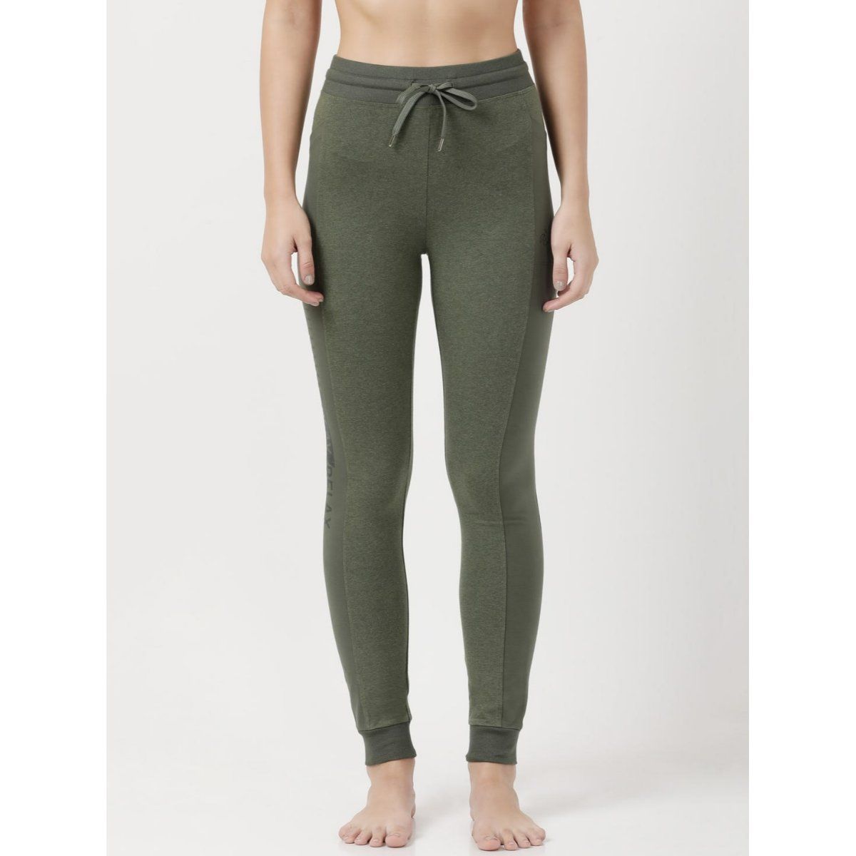 Jockey Loungewear : Buy Jockey Aw36 Women's Cotton Elastane Joggers With  Convenient Side Pockets Green Online