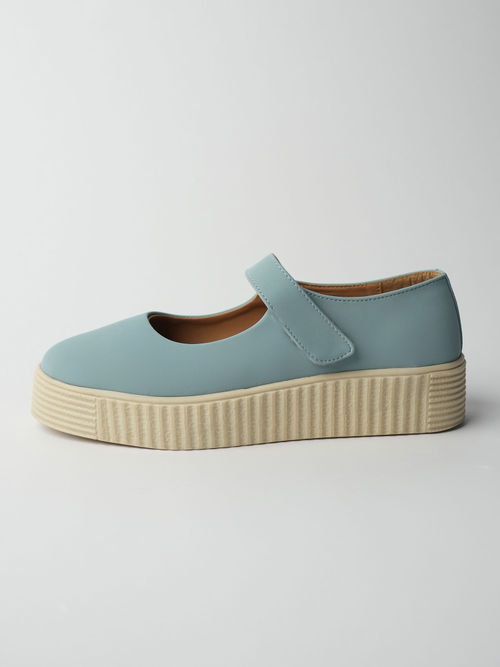 Buy Theater Women Maru Blue Platform Mary Janes Online
