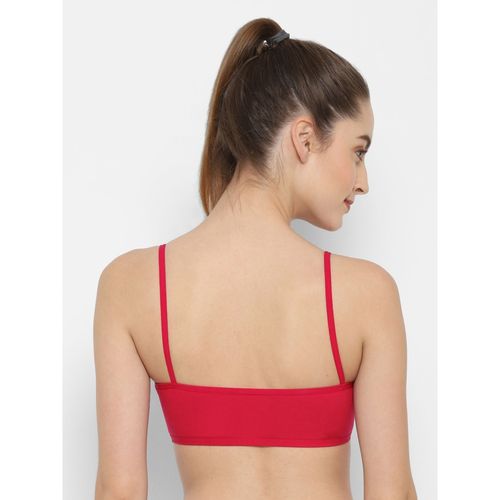 Buy Floret Non Padded & Wire Free Full Coverage Sports Bra (Pack of 3)  Online