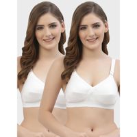 Sonari Double Layered Non-Wired Full Coverage Super Support (Pack of 2) -  White