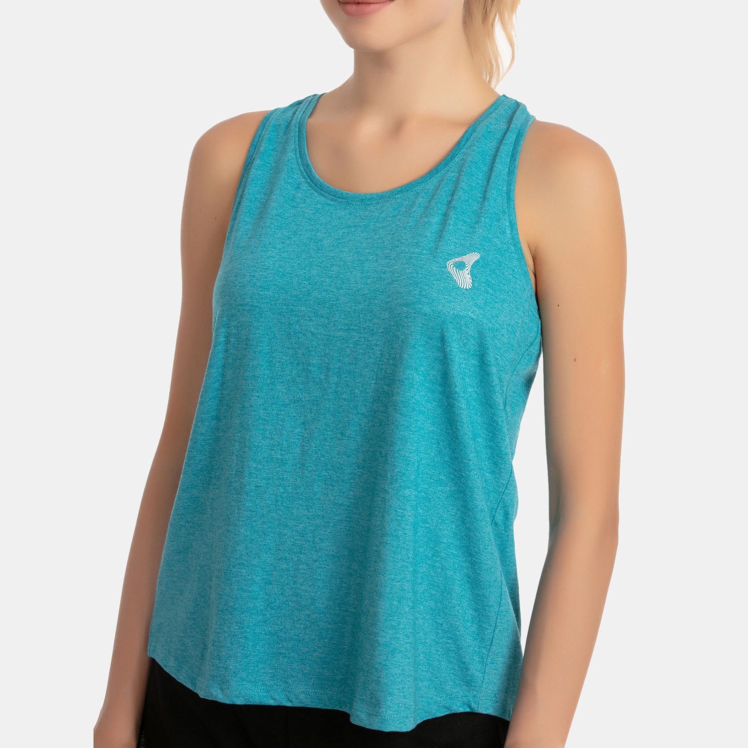 Buy Zivame Zelocity Relaxed Fit Tank Top - Blue Online