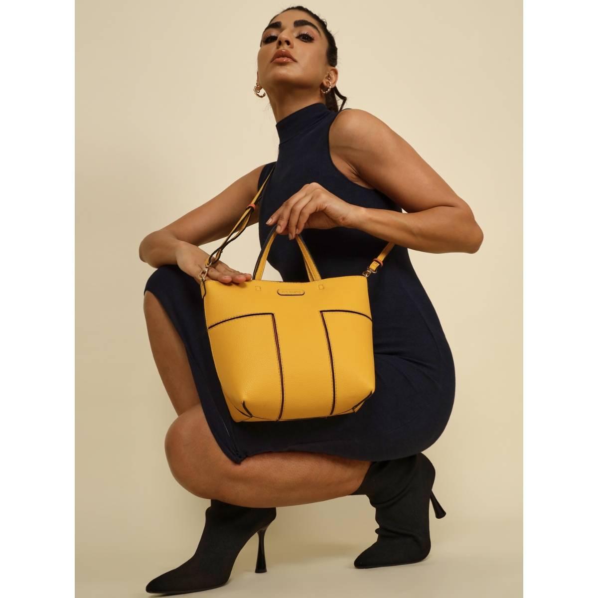バッグ Her lip to Canvas Mini Tote Yellow Her lip to HLT Canvas Mini Tote yellow HLT Canvas Mini Tote トート