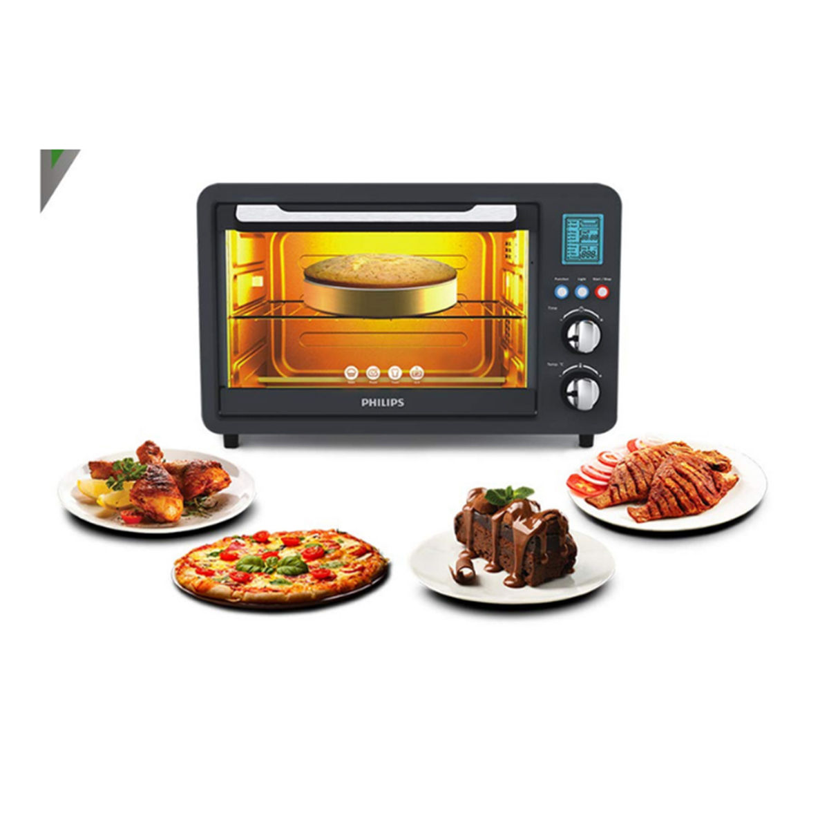 Buy Philips Hd6975/00 25 Litre Digital Oven Toaster Grill, Grey, 25