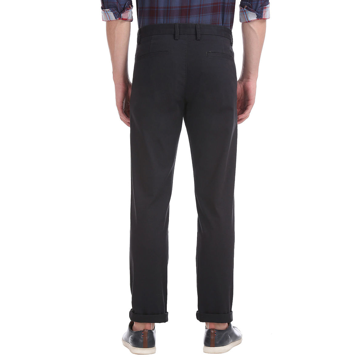 Buy Arrow Sport Men Beige Chrysler Fit Solid Trousers - Trousers for Men  2428220 | Myntra