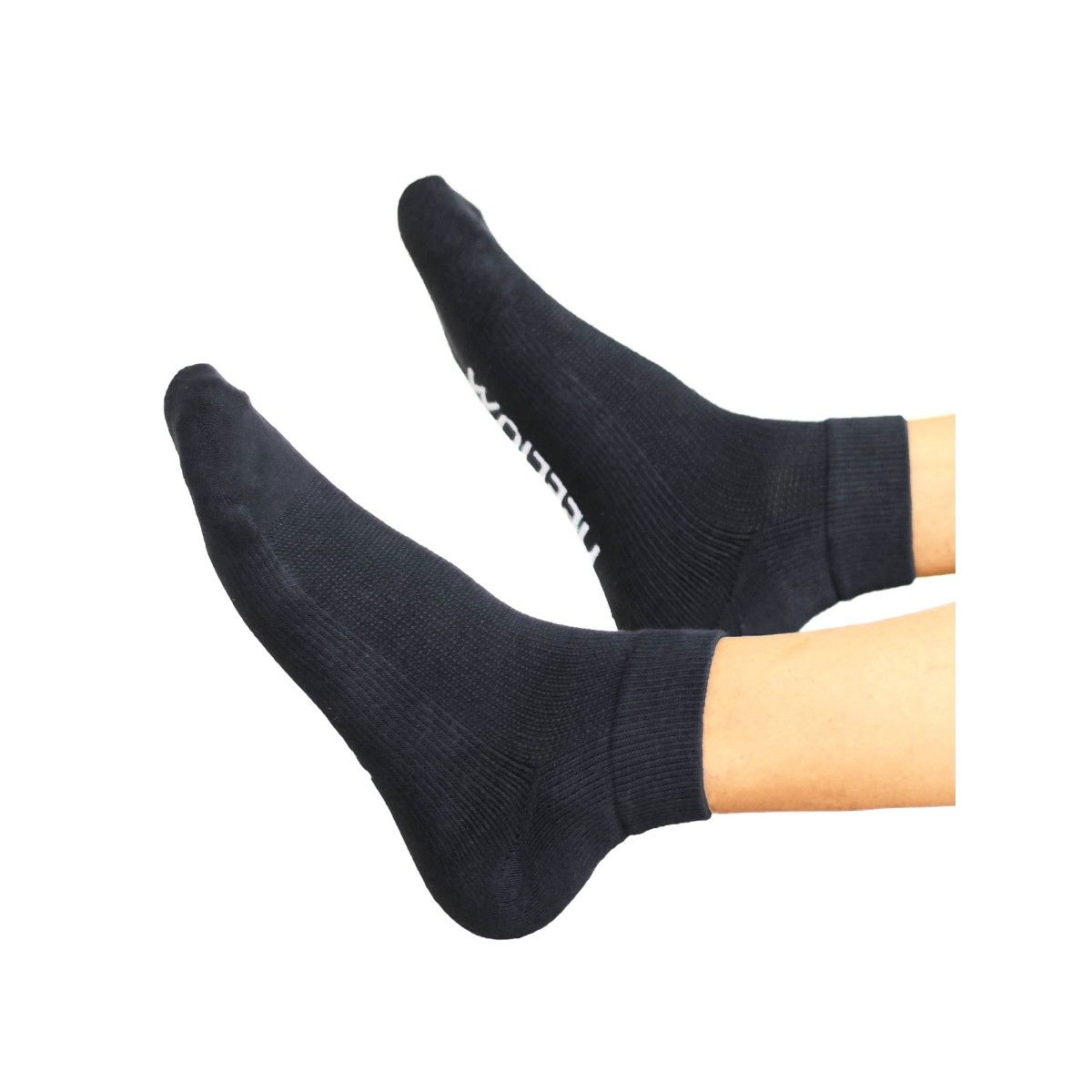 Heelium Bamboo Quarter Ankle Socks for Men, UK7-11, 3 Pairs, Black: Buy ...