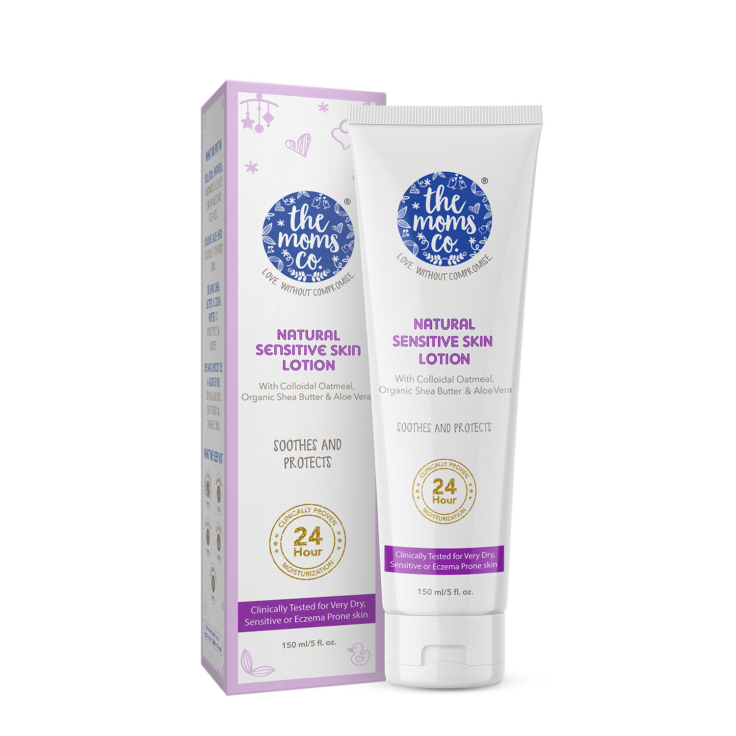 The Moms Co. Natural Soothing Relief Lotion - Natural Sensitive Skin Lotion