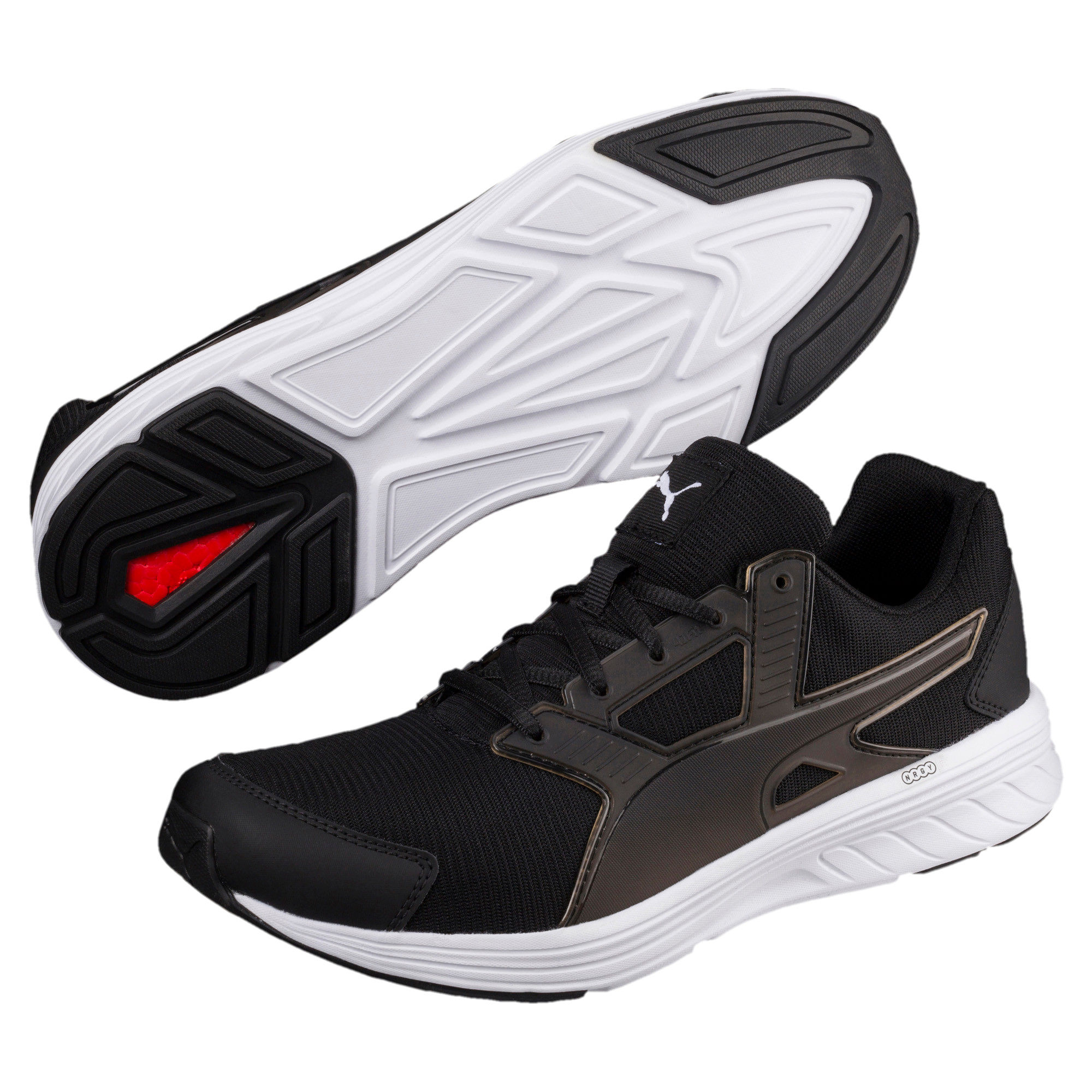 Puma Nrgy Driver Nm Black- White Running Shoe: Buy Puma Nrgy Driver Nm  Black- White Running Shoe Online at Best Price in India | Nykaa