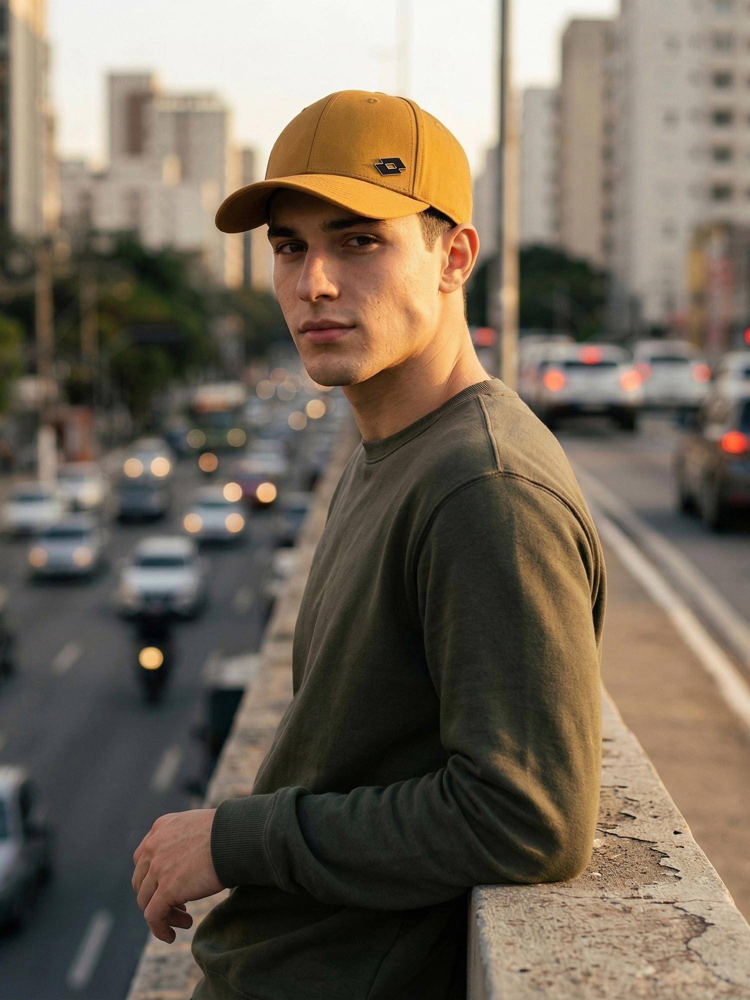 LOTTO Brown Unisex Essentials Baseball Cap