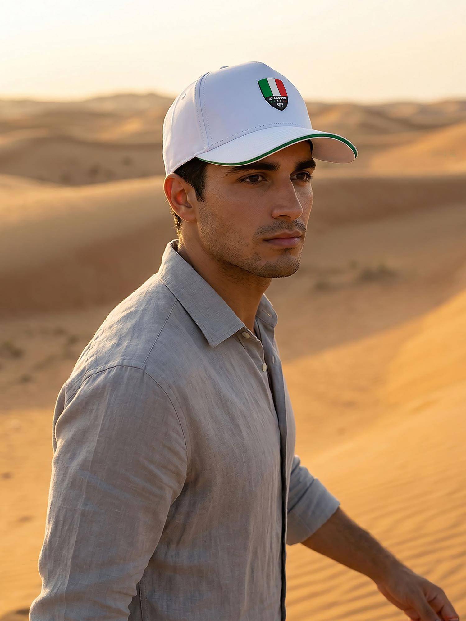 LOTTO White Unisex Kickoff Baseball Cap