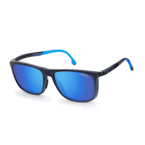 Buy CARRERA Men UV Protected Blue Lens Rectangle Sunglasses with